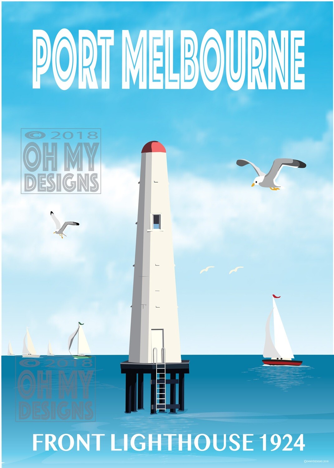Melbourne - Port Melbourne Lighthouse