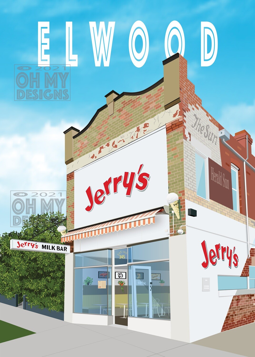 Melbourne - Elwood Jerrys Milk Bar