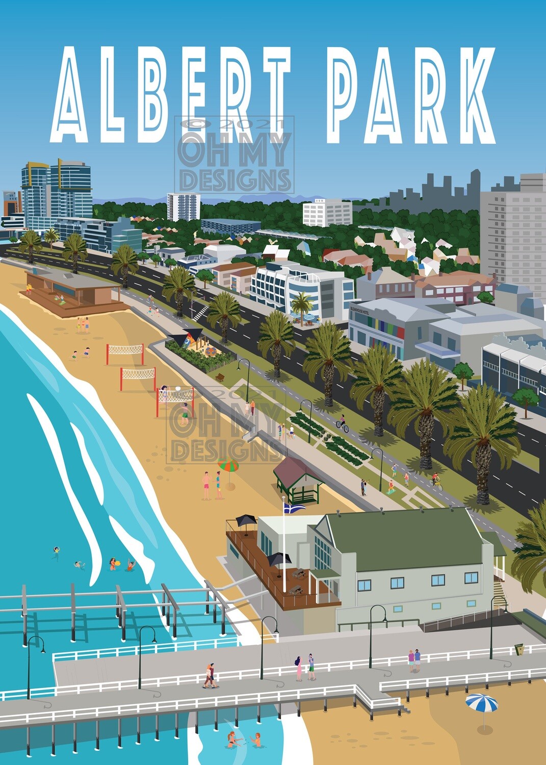 Melbourne - Albert Park Beach