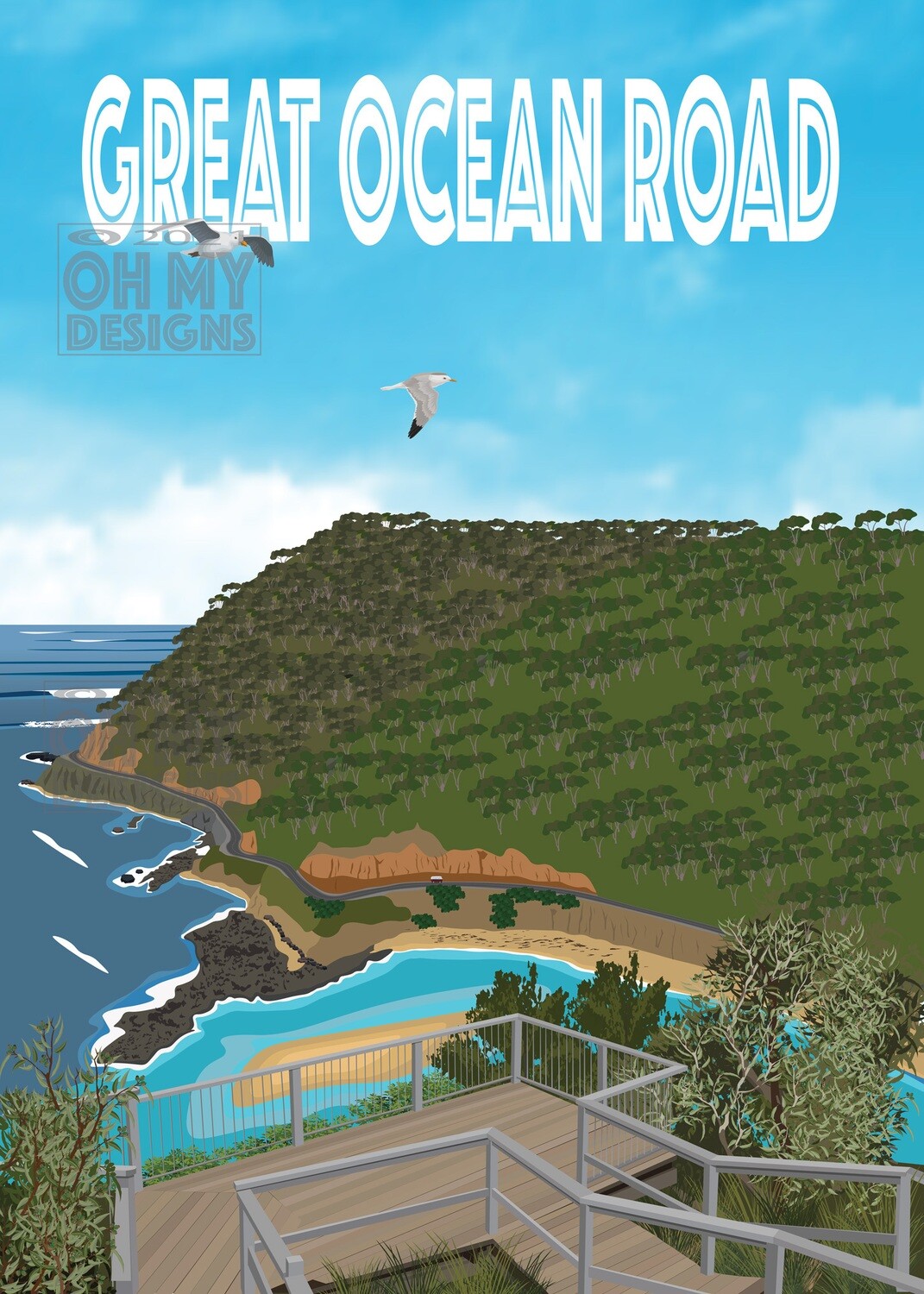 Great Ocean Road- Teddy's Lookout