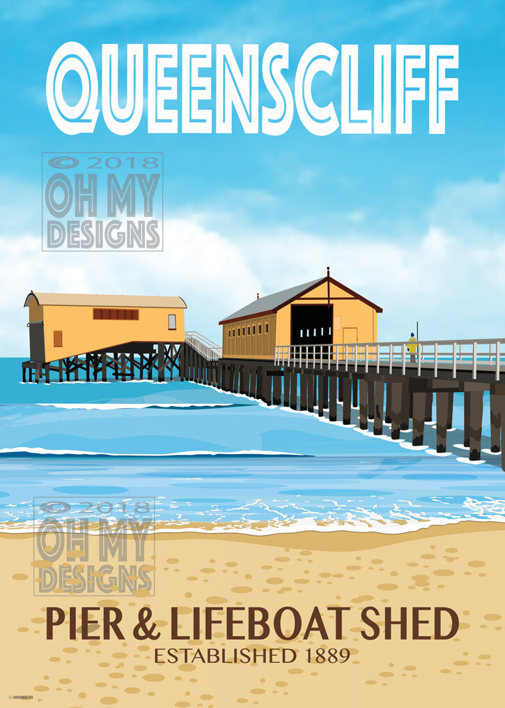 Queenscliff - Pier & Lifeboat Shed