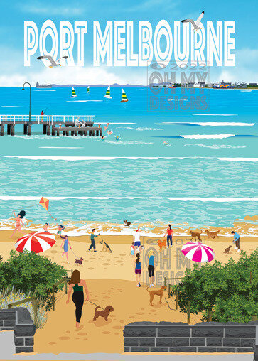 Melbourne - Port Melbourne Dog Beach