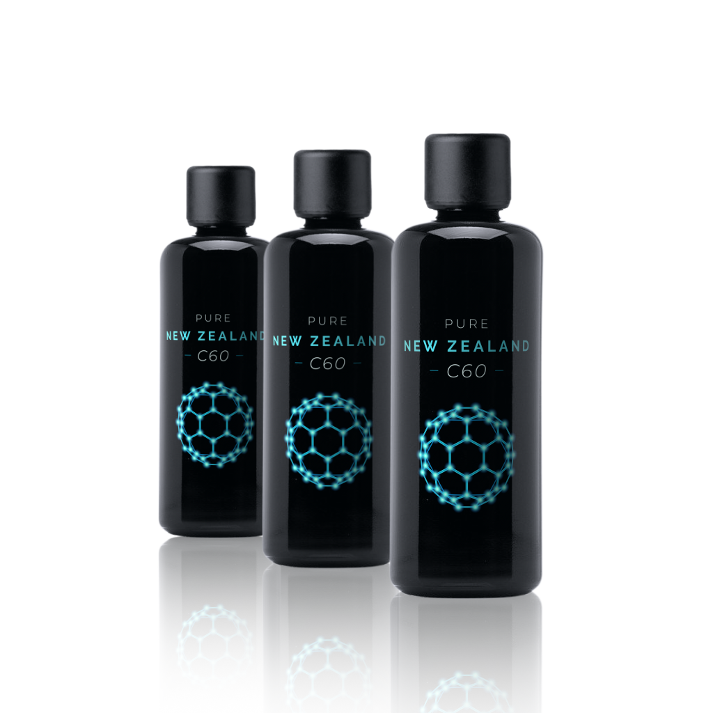 3 x 100ml C60 in Olive Oil