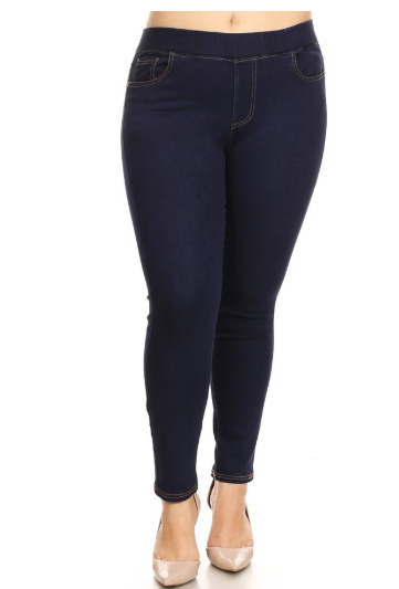 Leggings| Plus size pull-on jegging pants Leggings| Plus size pull-on jegging pants