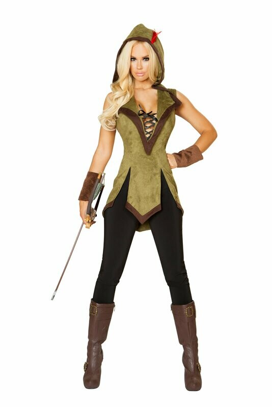 COSTUMES| SUPERHEROS| 2pc Hooded Outlaw COSTUMES| SUPERHEROS| 2pc Hooded Outlaw
