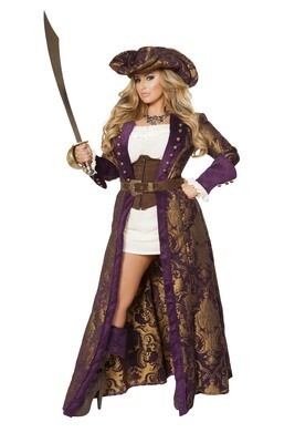 COSTUMES| PIRATE| 6pc Decadent Pirate Diva COSTUMES| PIRATE| 6pc Decadent Pirate Diva