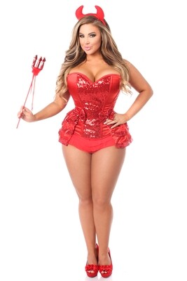 COSTUMES| Miscellaneous| 5 PC Red Hot Devil Costume COSTUMES| Miscellaneous| 5 PC Red Hot Devil Costume