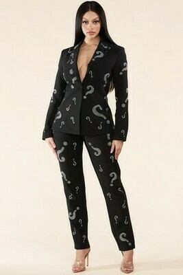 Pants sets | Rhinestone-Sexy-Pant-suit Pants sets | Rhinestone-Sexy-Pant-suit