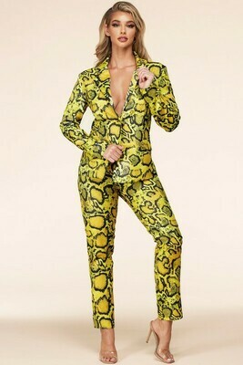 Pants sets | Snake-Print-2-piece-pants-set Pants sets | Snake-Print-2-piece-pants-set