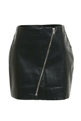 Skirts | Pleather-Mini-Snakeskin-skirt