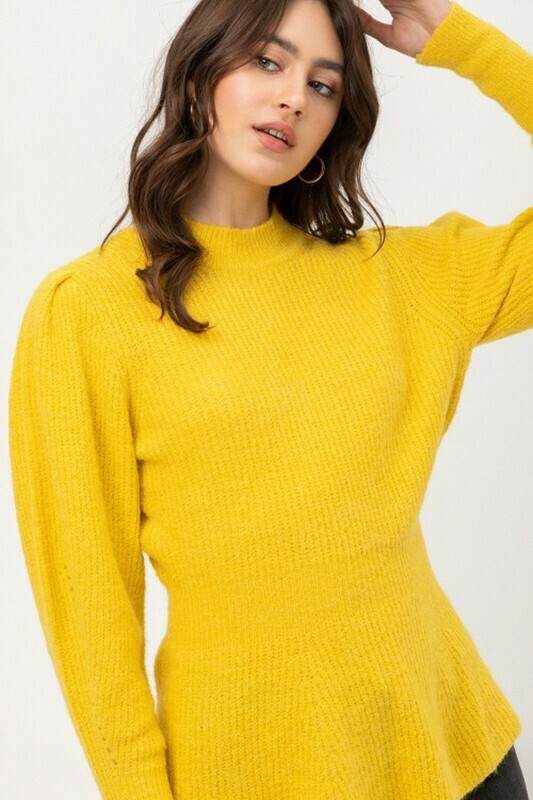 Sweaters | Tweed-Puff-Sweater Sweaters | Tweed-Puff-Sweater