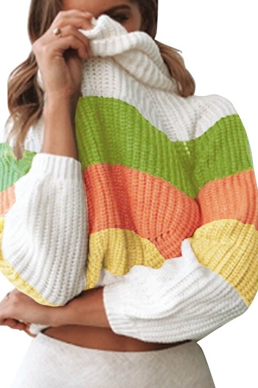 Sweaters | Long-Sleeve-Cowl-Neck-Sweater Sweaters | Long-Sleeve-Cowl-Neck-Sweater
