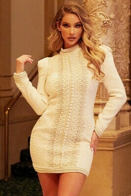Dress |Pearl-Beading-Dress Dress |Pearl-Beading-Dress