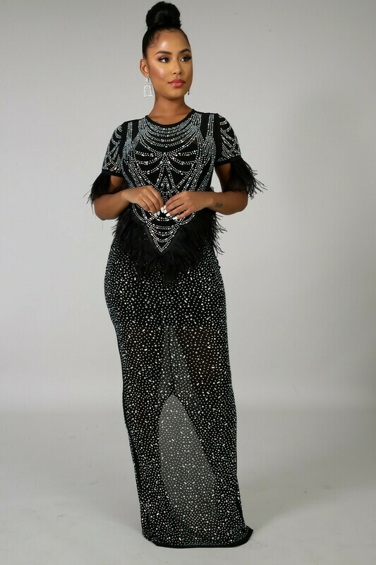 Dresses |Sexy-Long-Mesh-Shimmering-Gown Dresses |Sexy-Long-Mesh-Shimmering-Gown