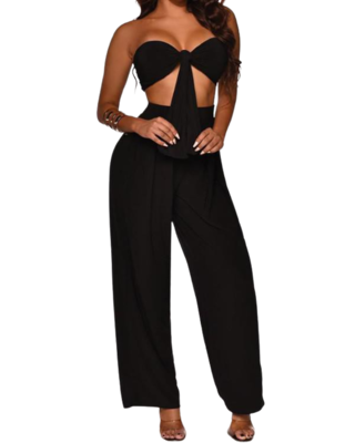 Pants Set| 2pc Sexy Bandeau Top Pant Set by Discount Diva Styles