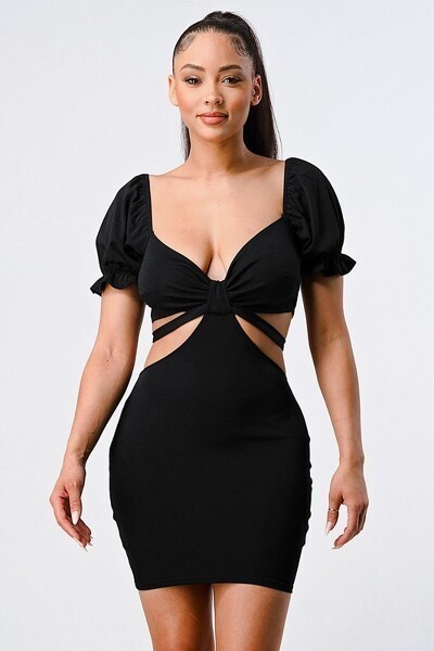 Dresses | Side Cutout Bodycon Dress