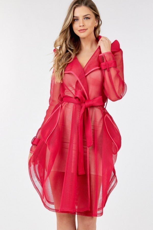 Outwear | Mesh Coat