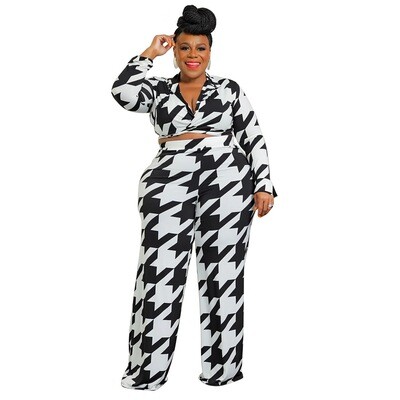 Plus Size Pants Sets