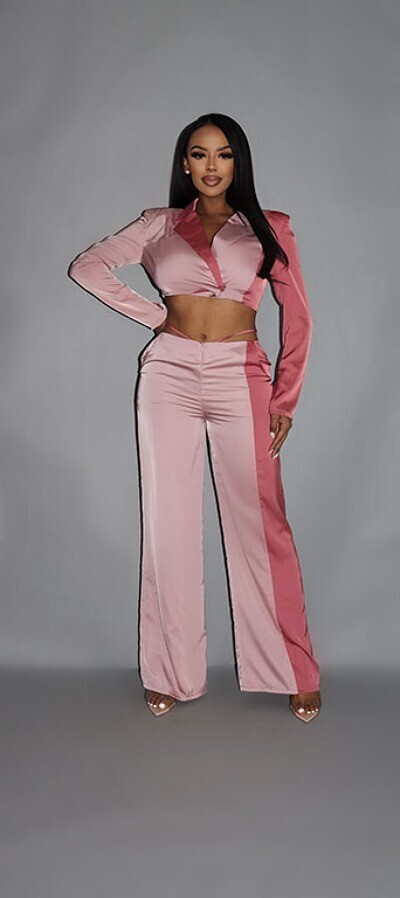 Pants sets | Colorblock Pant Set