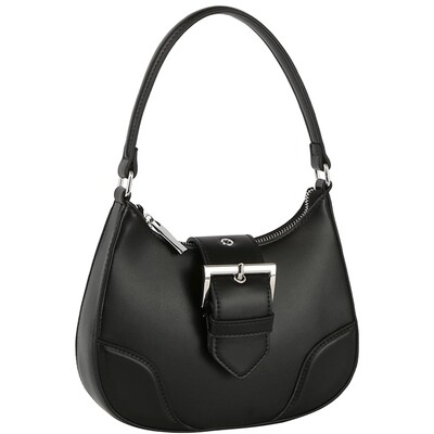 Handbags | Buckle Curve Handle Shoulder Bag