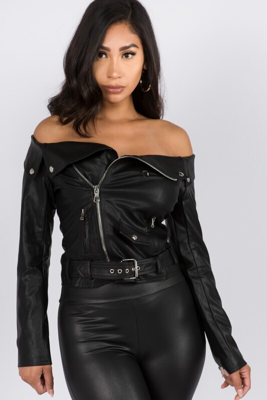 Tops | Off-the-Shoulder Jazz Top