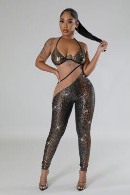 Jumpsuits | Glitter and Gold jumpsuit
