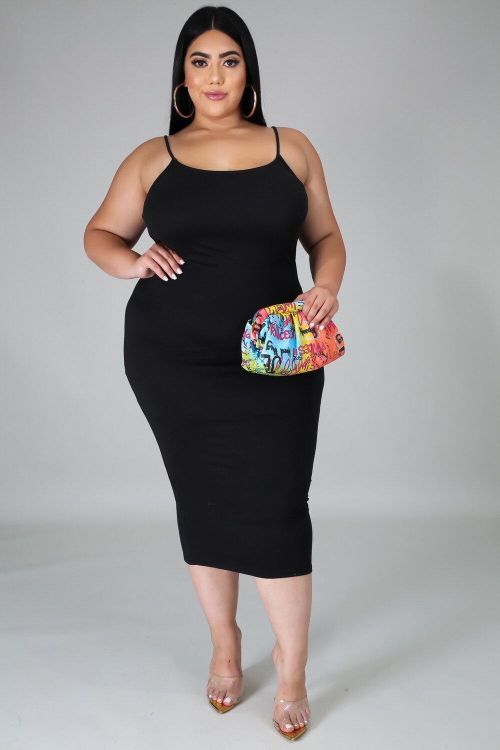 Plus Size Dresses | Tank Midi Dress