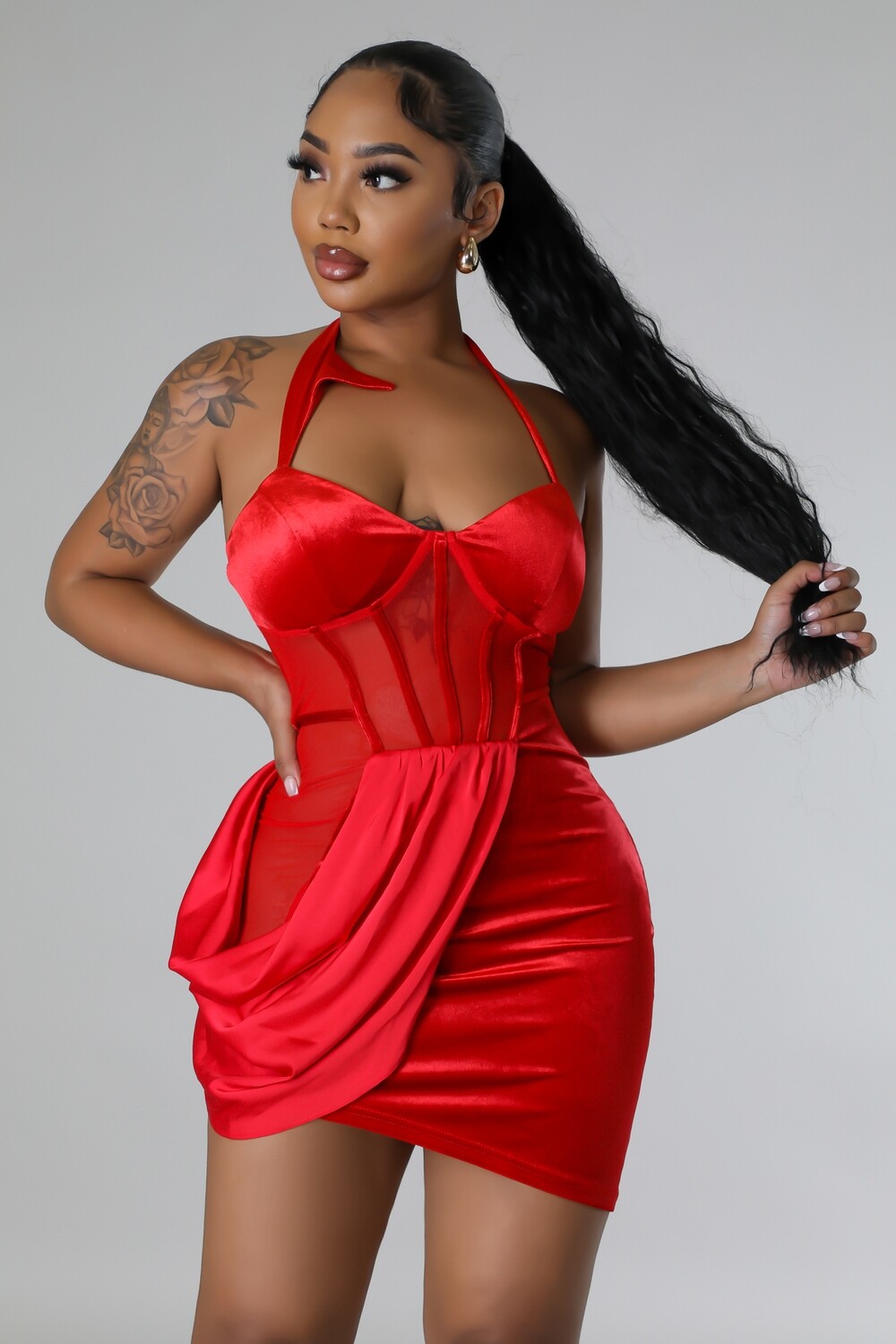 Dresses | Red Set it off Dress