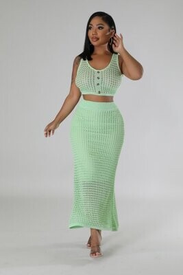 Sets| Flair skirt set