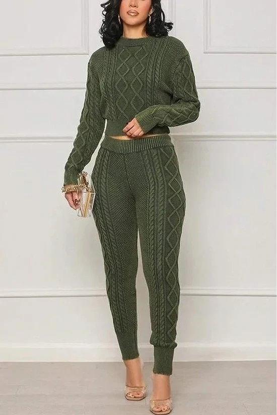 Pant Set | Tantalizing Sweater Pants Set