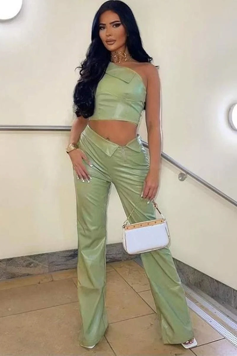 Pant Set | The Boss Vegan 2pc Pants Set