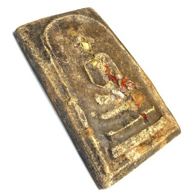 พระสมเด็จไผ่ ปี17 พิมพ์ใหญ่ หลวงพ่อมาลัย รุ่น มาลัยเพิ่มพูน ขนาด 5 x 3.5 cm.