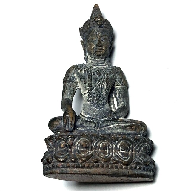 พระกริ่งธรรมมิกราช เนื้อนวโลหะ หล่อโบราณ รุ่น เศรษฐีนางพญา วัดนางพญา ปี 55 พิษณุโลก