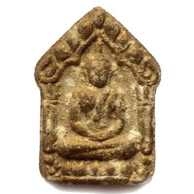 ขุนแผนผงพรายกุมาร ทรงพลใหญ่ หลังตะกรุดสาริกาคู่ หลวงปู่ทิม วัดละหารไร่ ปี 2510 พร้อมบัตรรับรอง.