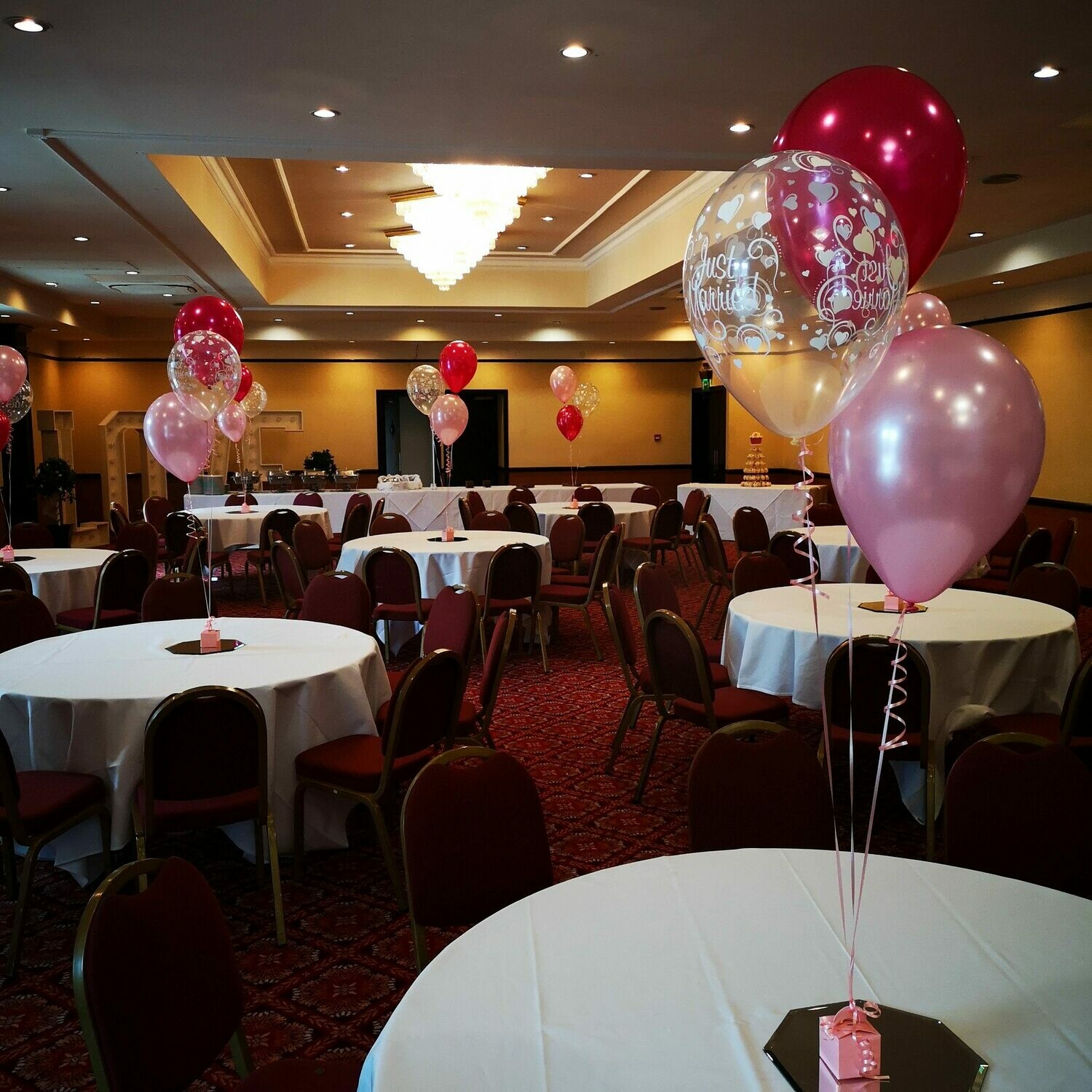Set of Two and Three Table Balloons Set of Two and Three Table Balloons