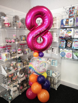Single Digit Unicorn Themed Number Tower Single Digit Unicorn Themed Number Tower