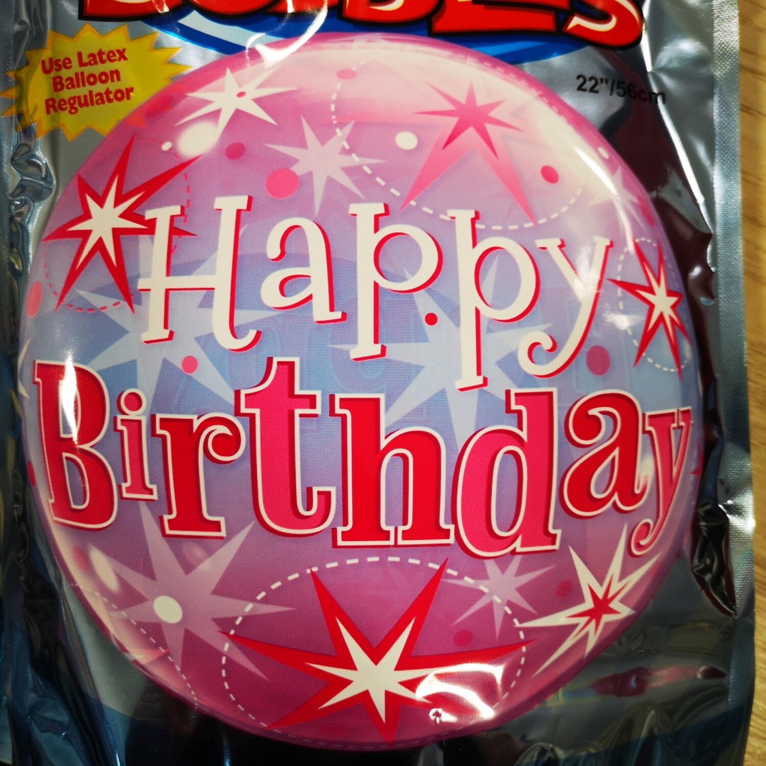 Pink Happy Birthday Bubble Pink Happy Birthday Bubble