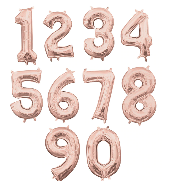 Rose Gold 34 Inch Foil Balloon Rose Gold 34 Inch Foil Balloon