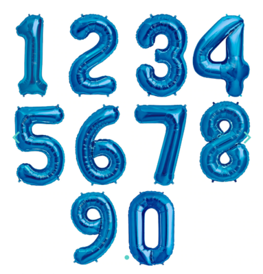 Blue 34 Inch Foil Balloons Blue 34 Inch Foil Balloons