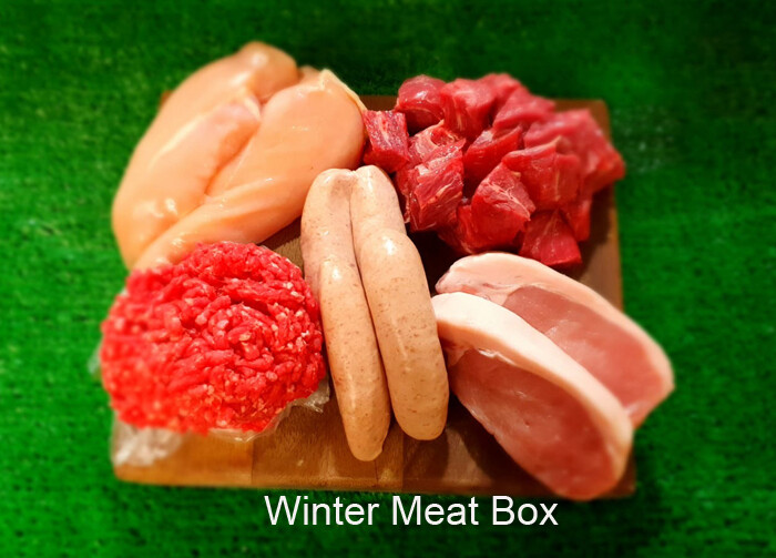 D.) Winter, Family  & Premium Meat Box