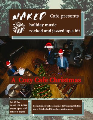A Cozy Cafe Christmas (holiday music rocked and jazzed up a bit)