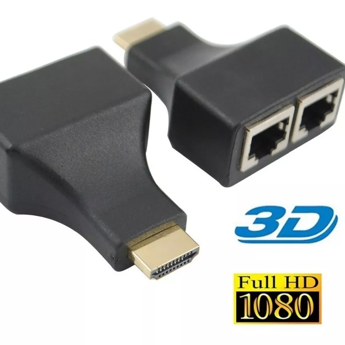 KIT EXTENSOR EXTENDER HDMI UTP RJ45 HASTA 30 METROS
