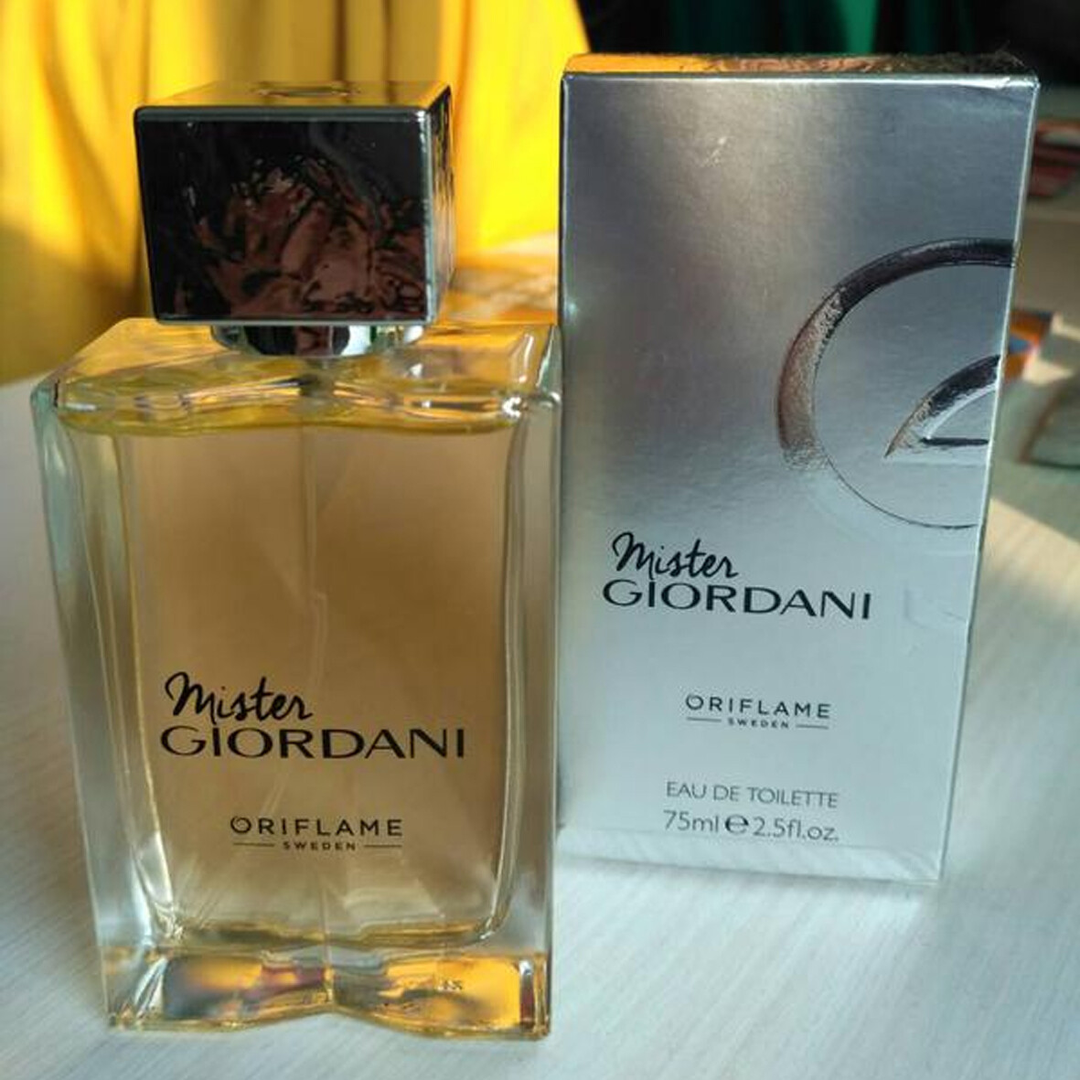 PERFUME MISTER GIORDANI EAU DE TOILETTE - ORIFLAME