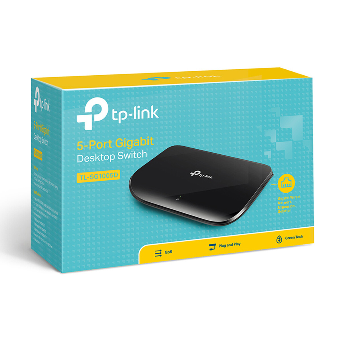 SWITCH DE 5 PUERTOS GIGABIT 10/100/1000 TP LINK