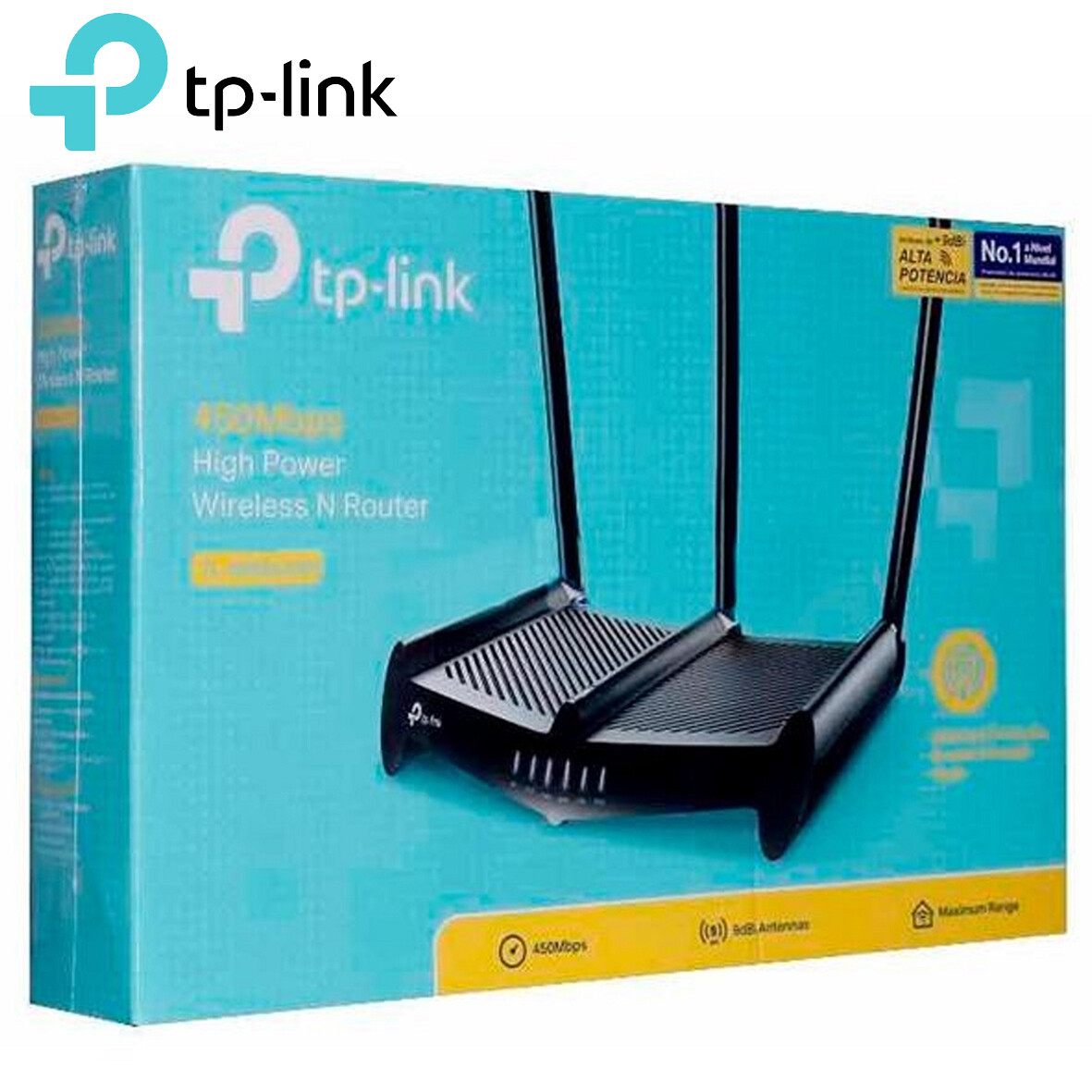 ROUTER ROMPE MUROS INTENSO TL-WR941HP 450Mbps TP LINK