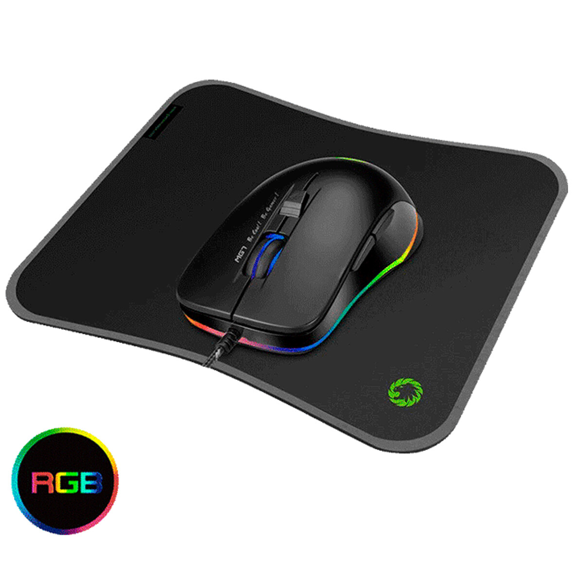 PACK MOUSE GAMEMAX MOUSE + PAD GAMER MG7