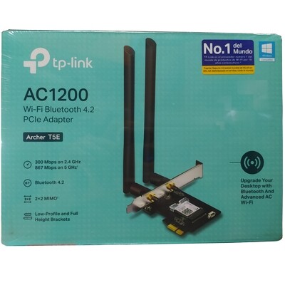 PCI EXPRESS AC1200 WIFI + BLUETOOTH 4.2 ARCHER T5E TP LINK