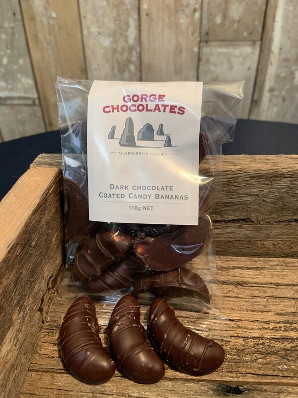 Candy Bananas Dark Chocolate Coated
