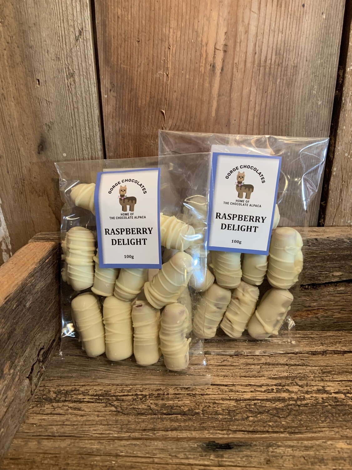 Raspberry Delights White Chocolate