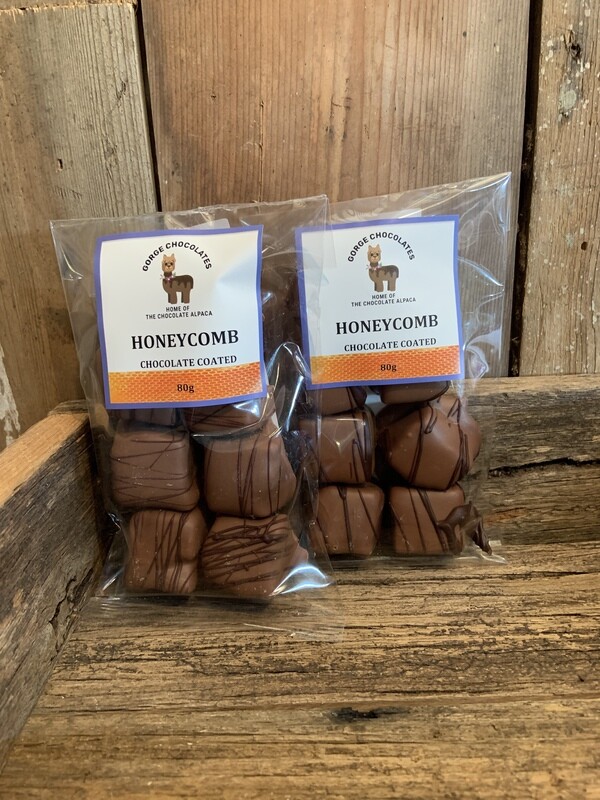 Honeycomb, Milk Chocolate Coated
